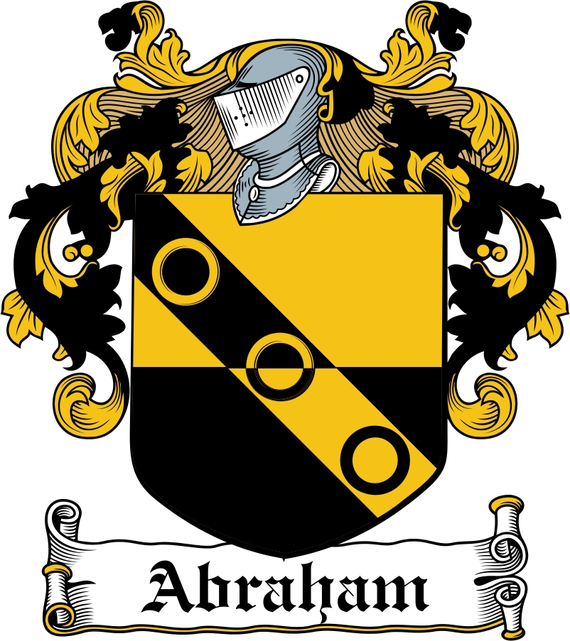 Thumbnail Abraham Family Crest / Irish Coat of Arms Image Download