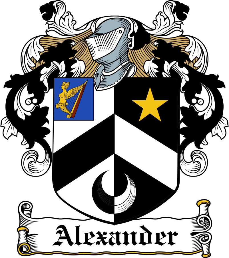 Thumbnail Alexander Family Crest / Irish Coat of Arms Image Download