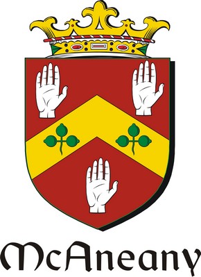 Thumbnail Anean-Mc Family Crest / Irish Coat of Arms Image Download