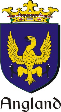 Thumbnail Angland Family Crest / Irish Coat of Arms Image Download
