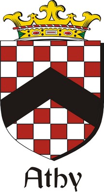Thumbnail Athy Family Crest / Irish Coat of Arms Image Download