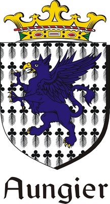 Thumbnail Aungier Family Crest / Irish Coat of Arms Image Download