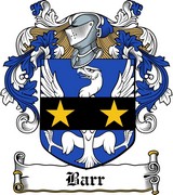 Thumbnail Barr Family Crest / Irish Coat of Arms Image Download