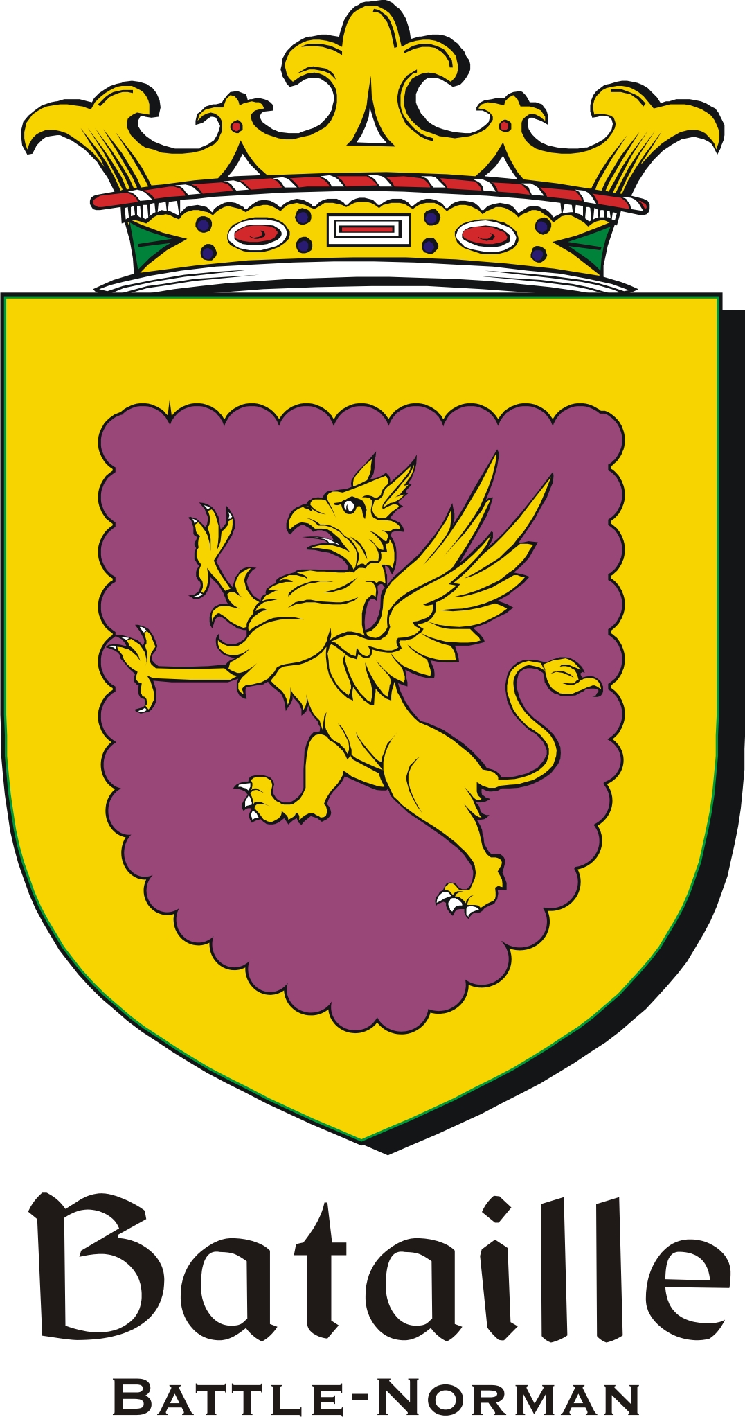 Thumbnail Bataille Family Crest / Irish Coat of Arms Image Download Thumbnail Bataille Family Crest / Irish Coat of Arms Image Download