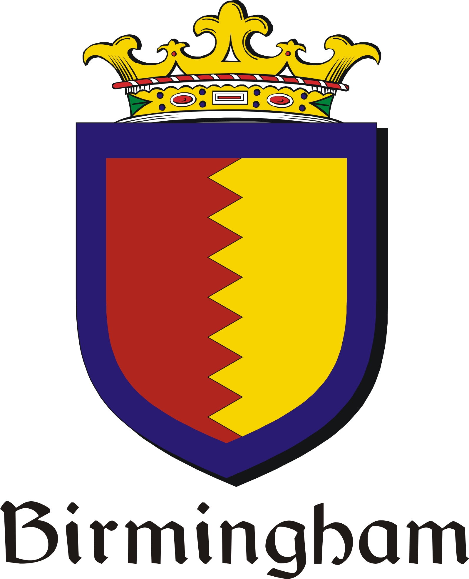 Thumbnail Birmingham Family Crest / Irish Coat of Arms Image Download Thumbnail Birmingham Family Crest / Irish Coat of Arms Image Download