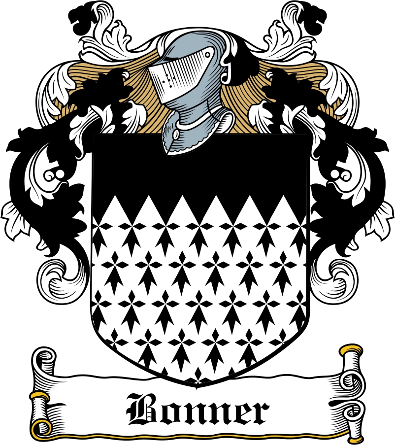 Thumbnail Bonner Family Crest / Irish Coat of Arms Image Download