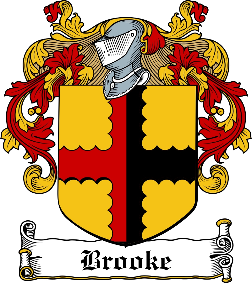 Thumbnail Brooke Family Crest / Irish Coat of Arms Image Download