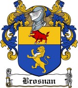 Thumbnail Brosnan Family Crest / Irish Coat of Arms Image Download
