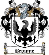 Thumbnail Browne Family Crest / Irish Coat of Arms Image Download
