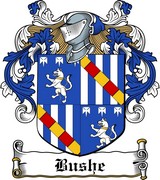 Thumbnail Bushe Family Crest / Irish Coat of Arms Image Download