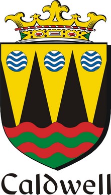 Thumbnail Caldwell Family Crest / Irish Coat of Arms Image Download