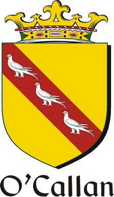 Thumbnail Callan-O Family Crest / Irish Coat of Arms Image Download