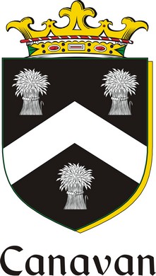 Thumbnail Canavan Family Crest / Irish Coat of Arms Image Download