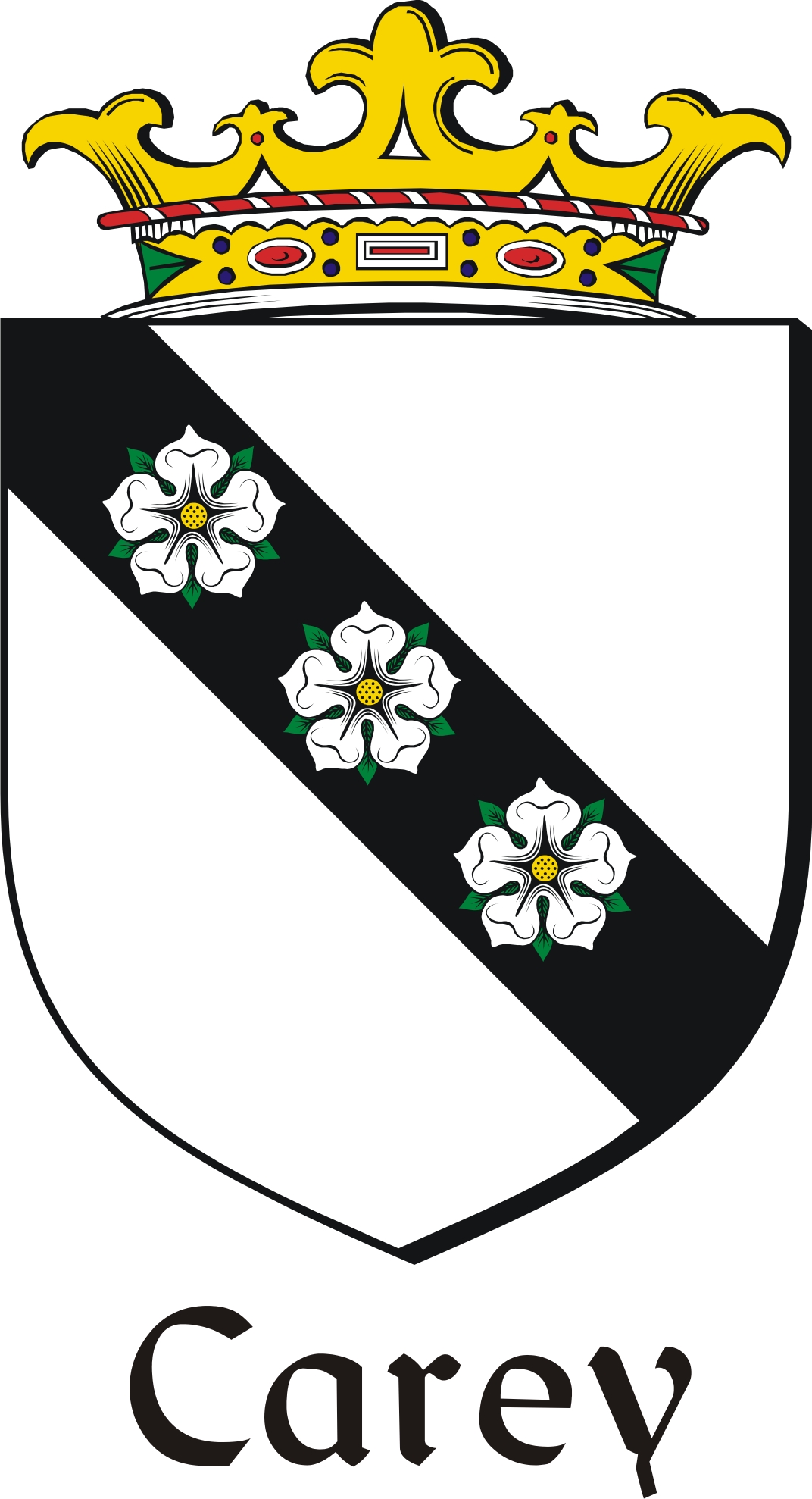 Thumbnail Carey Family Crest / Irish Coat of Arms Image Download