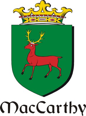 Thumbnail Carthy-Mac Family Crest / Irish Coat of Arms Image Download