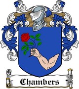 Thumbnail Chambers Family Crest / Irish Coat of Arms Image Download