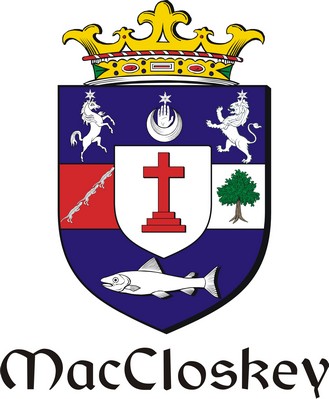 Thumbnail Closkey-Mac Family Crest / Irish Coat of Arms Image Download
