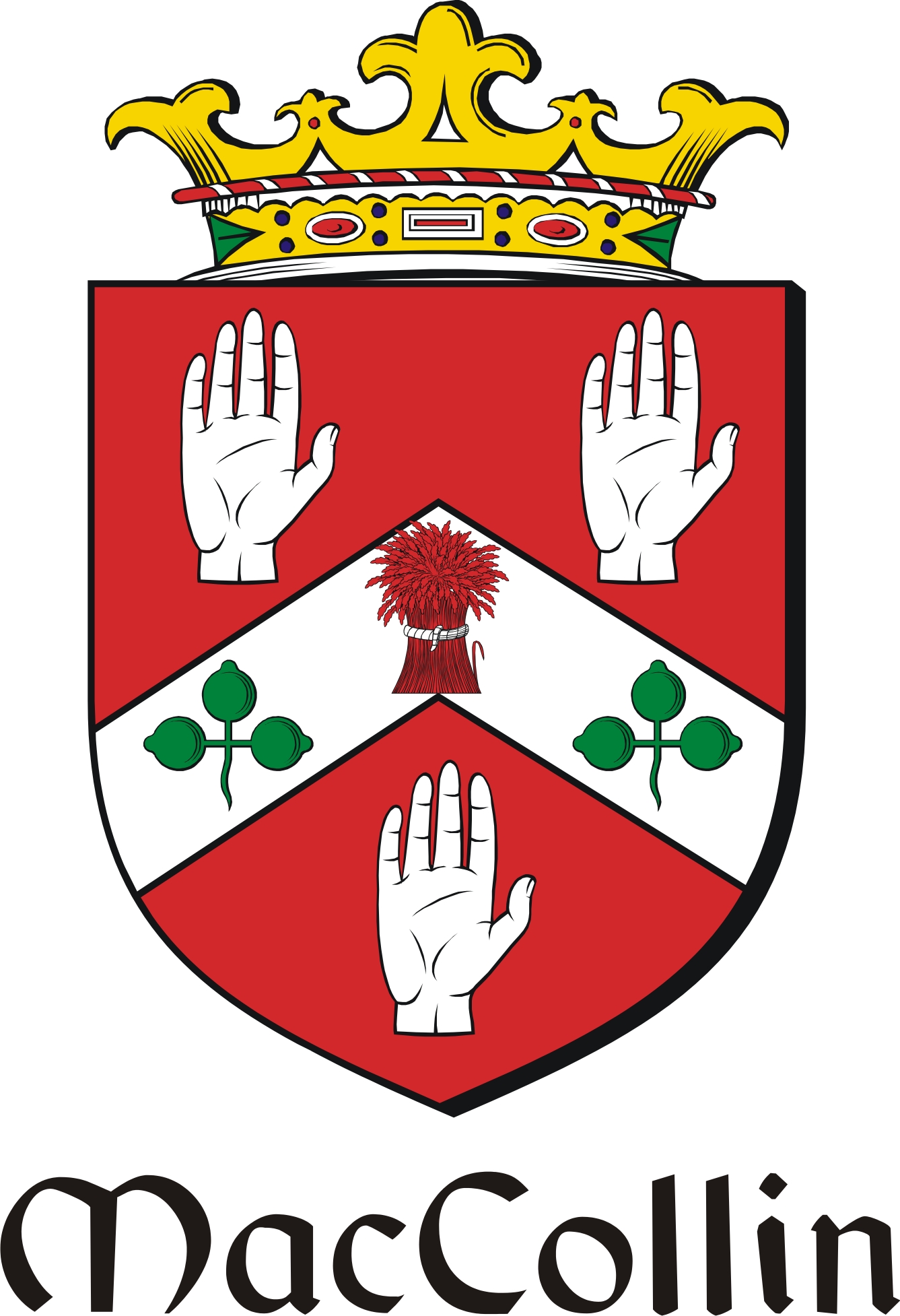 Thumbnail Collin-Mac Family Crest / Irish Coat of Arms Image Download Thumbnail Collin-Mac Family Crest / Irish Coat of Arms Image Download