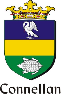 Thumbnail Connellan Family Crest / Irish Coat of Arms Image Download