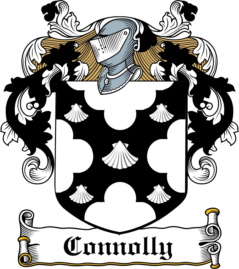 Thumbnail Connolly Family Crest / Irish Coat of Arms Image Download