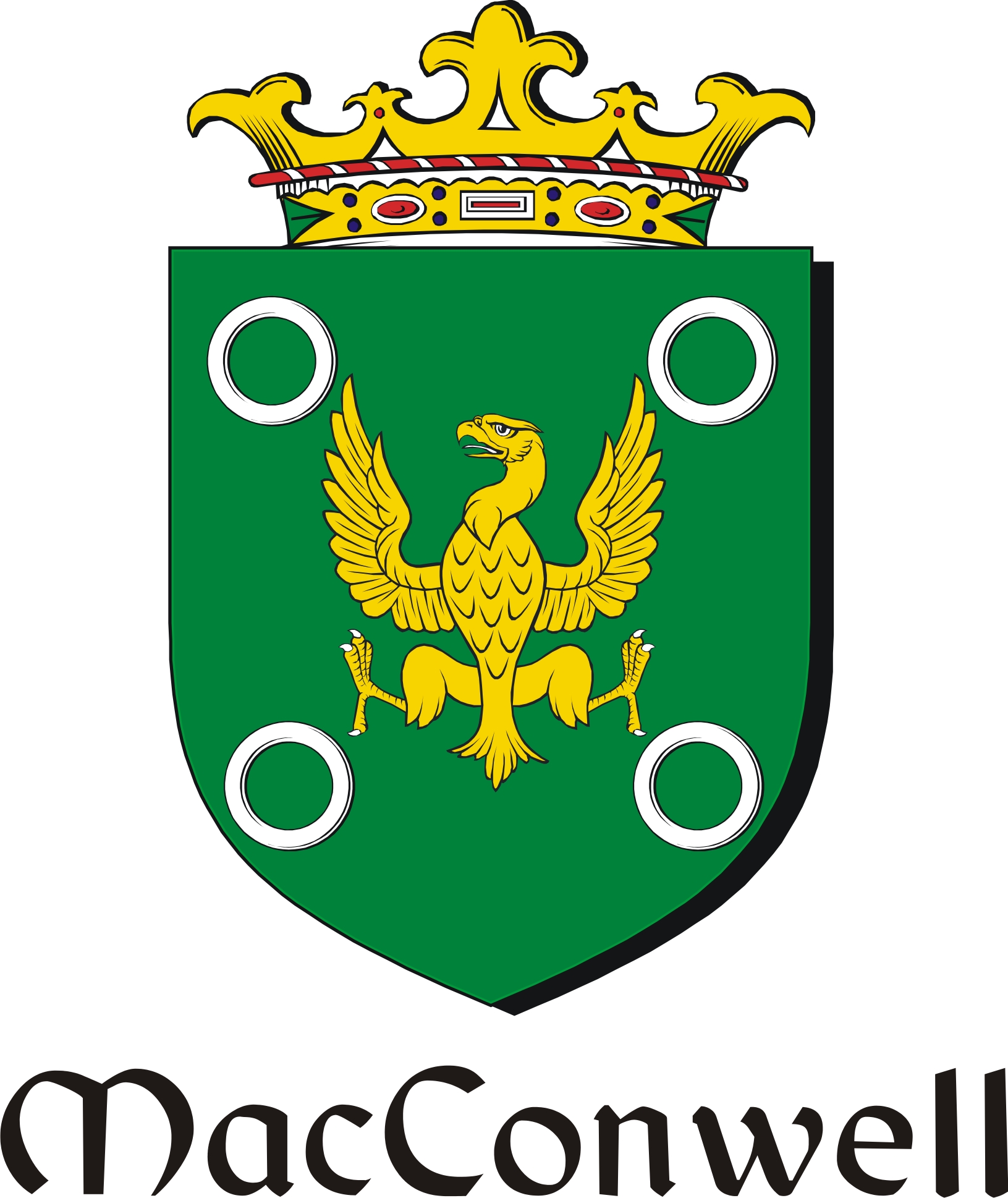 Thumbnail Conwell-Mac Family Crest / Irish Coat of Arms Image Download Thumbnail Conwell-Mac Family Crest / Irish Coat of Arms Image Download