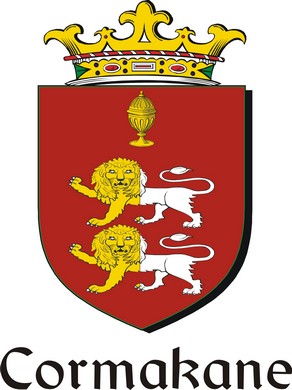Thumbnail Cormakane Family Crest / Irish Coat of Arms Image Download