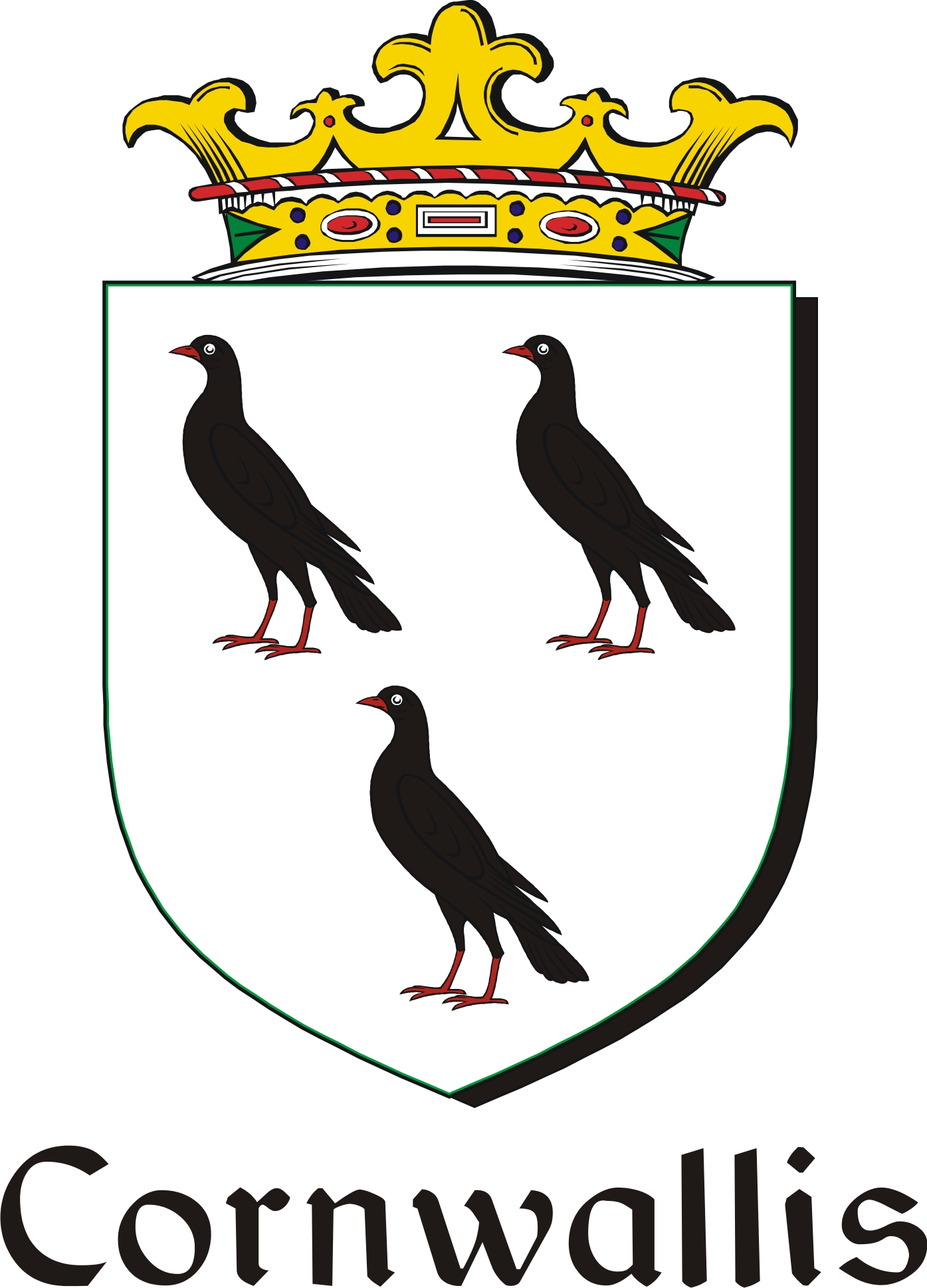 Thumbnail Cornwallis Family Crest / Irish Coat of Arms Image Download Thumbnail Cornwallis Family Crest / Irish Coat of Arms Image Download