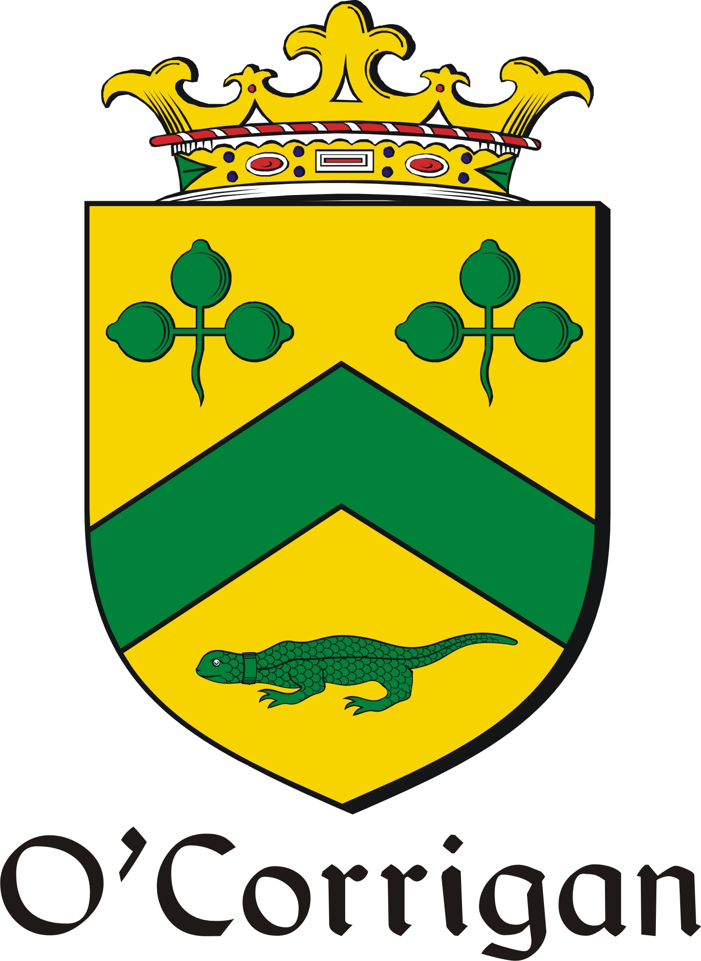 Thumbnail Corrigan-O Family Crest / Irish Coat of Arms Image Download Thumbnail Corrigan-O Family Crest / Irish Coat of Arms Image Download