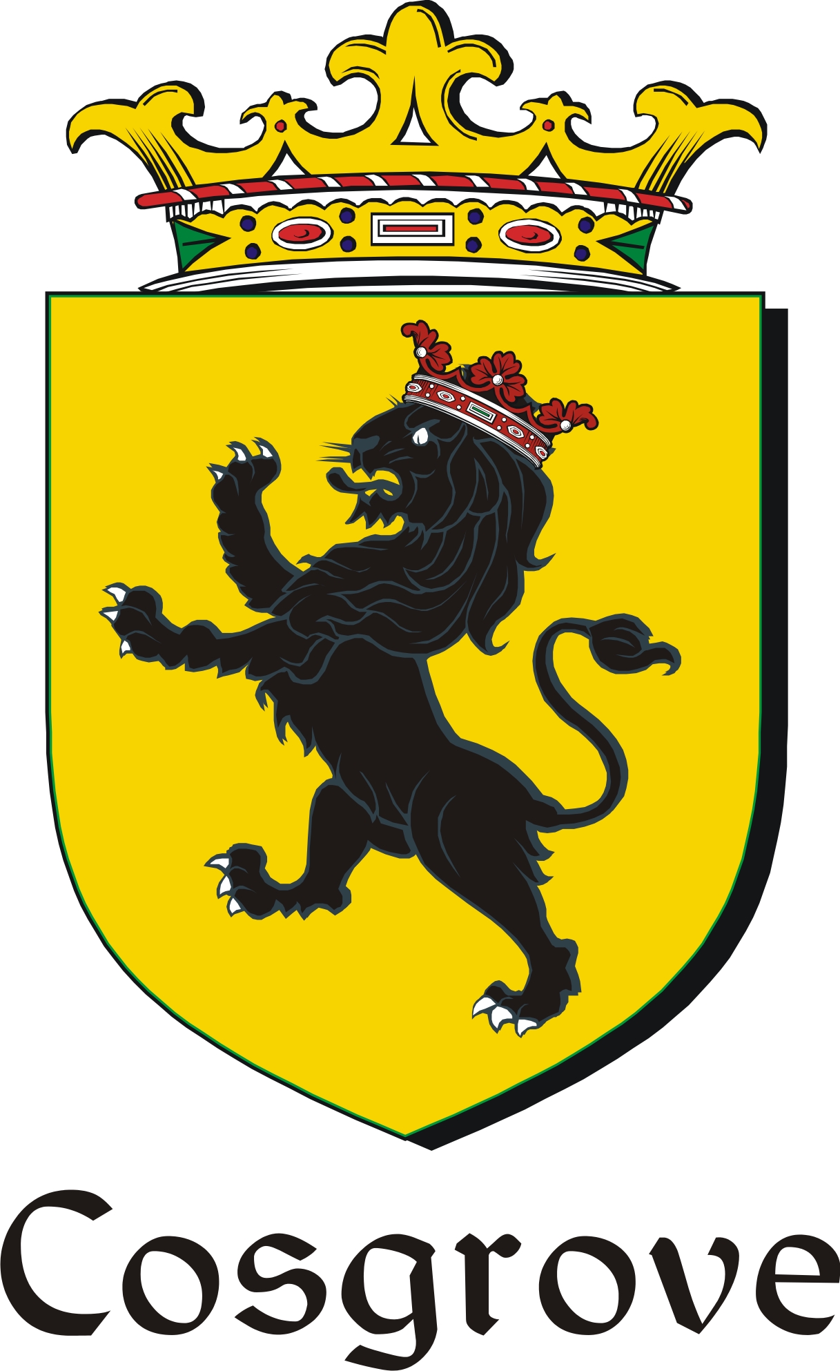 Thumbnail Cosgrove Family Crest / Irish Coat of Arms Image Download Thumbnail Cosgrove Family Crest / Irish Coat of Arms Image Download