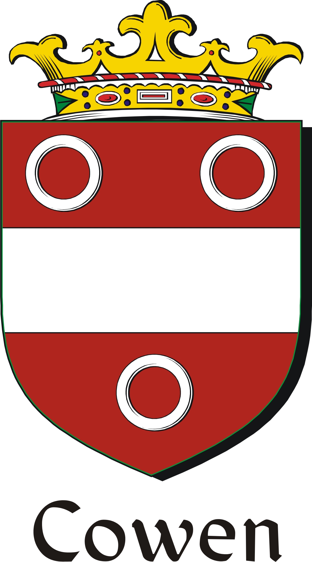 Thumbnail Cowen Family Crest / Irish Coat of Arms Image Download Thumbnail Cowen Family Crest / Irish Coat of Arms Image Download