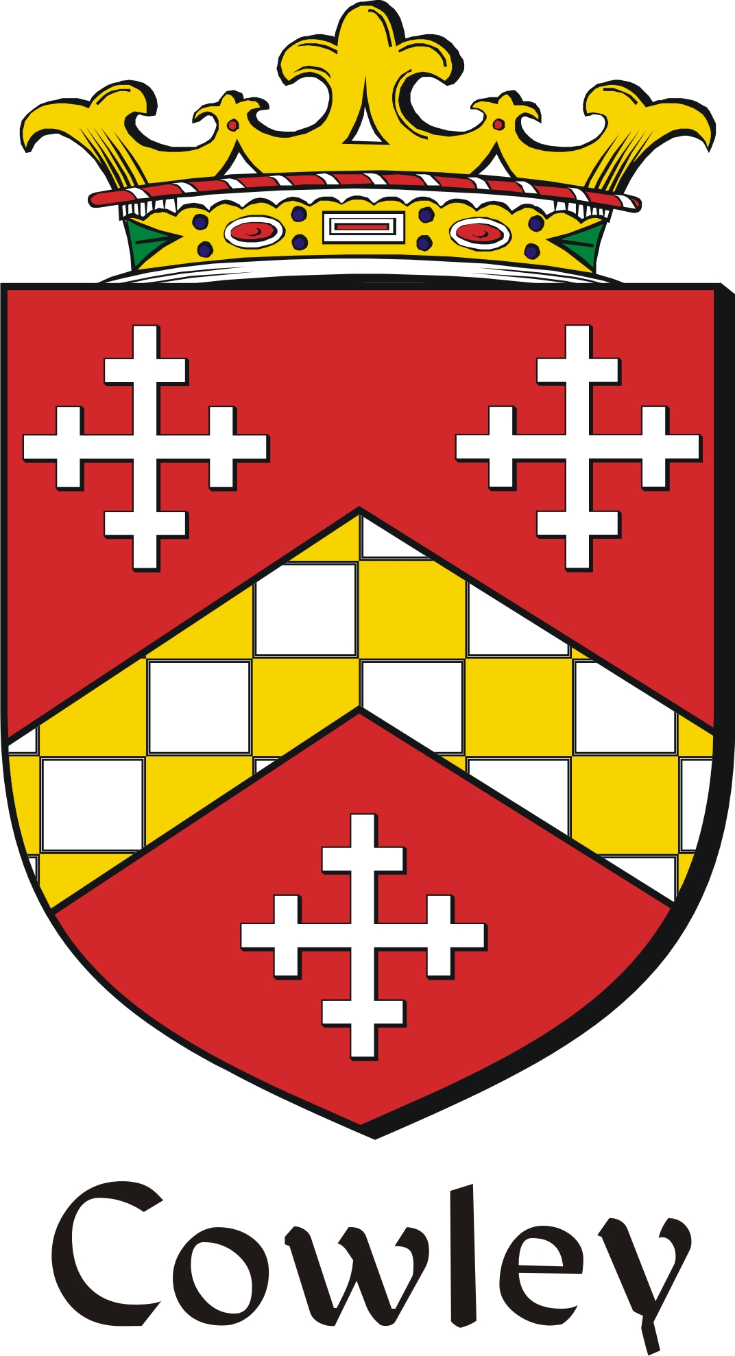 Thumbnail Crowley Family Crest / Irish Coat of Arms Image Download