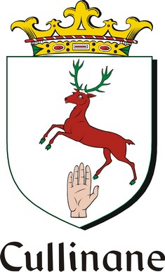 Thumbnail Cullinane Family Crest / Irish Coat of Arms Image Download
