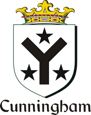 Thumbnail Cunningham Family Crest / Irish Coat of Arms Image Download