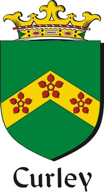 Thumbnail Curley Family Crest / Irish Coat of Arms Image Download
