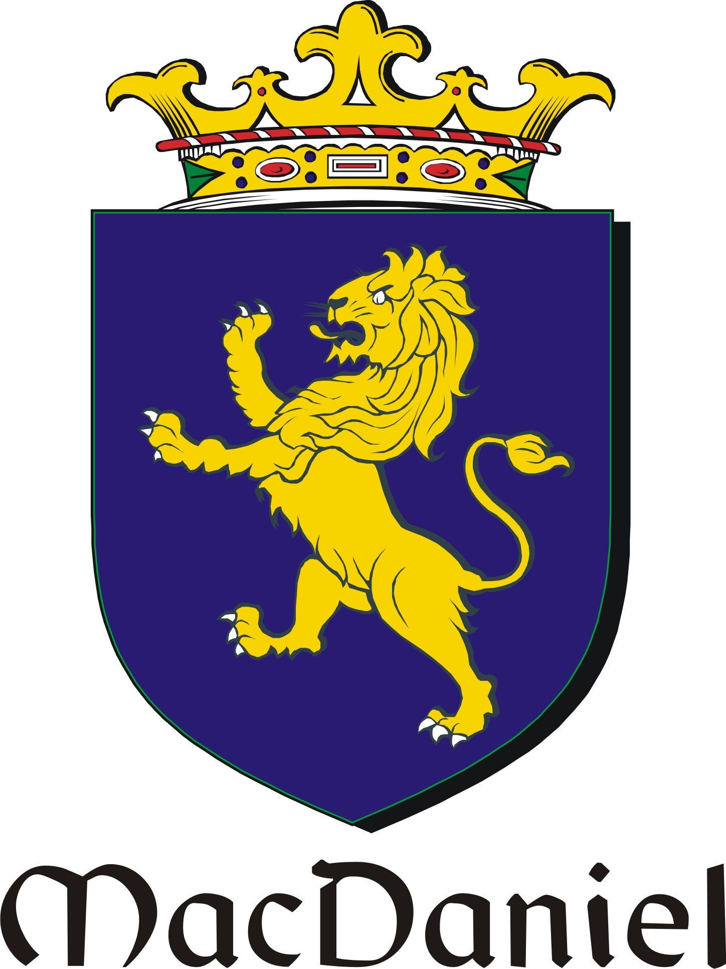 Thumbnail Daniel-Mac Family Crest / Irish Coat of Arms Image Download Thumbnail Daniel-Mac Family Crest / Irish Coat of Arms Image Download