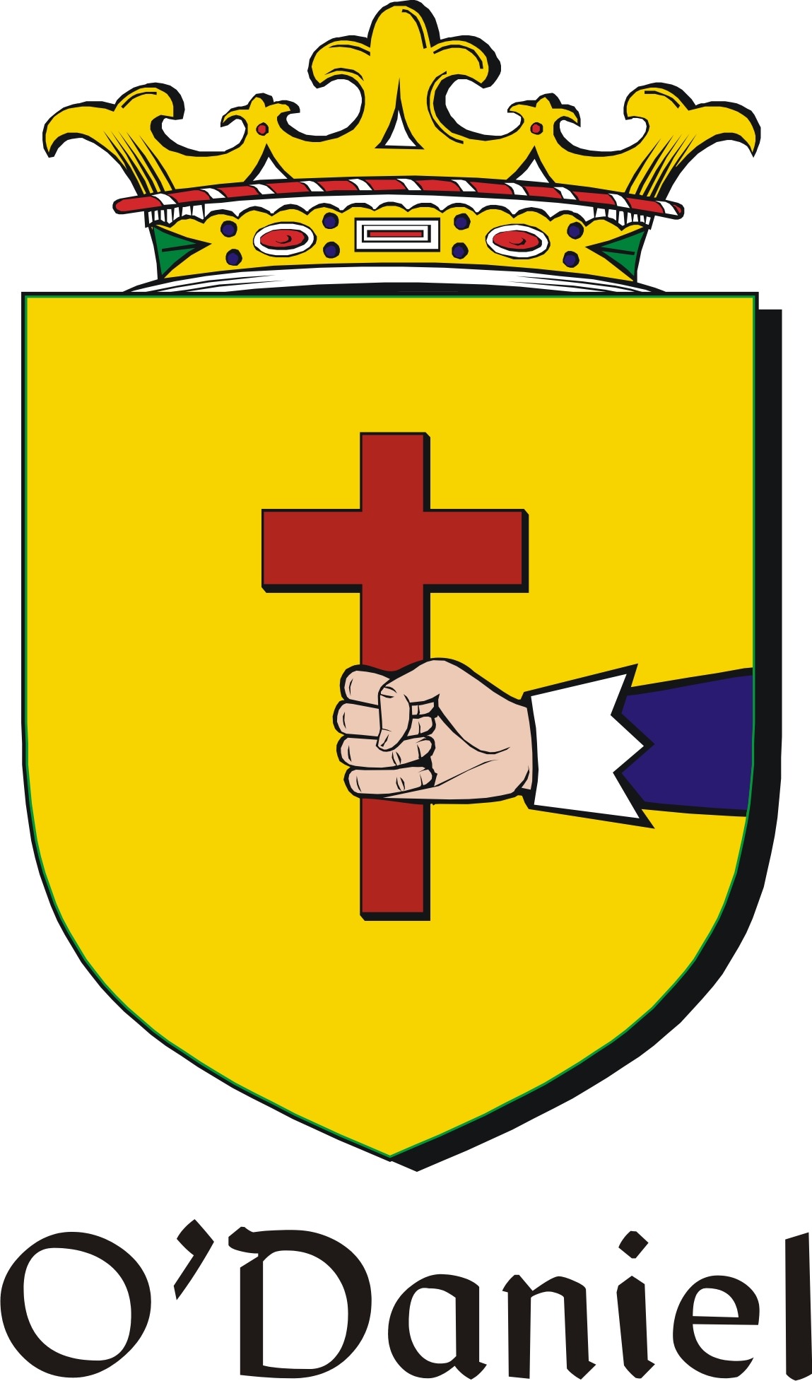 Thumbnail Daniel-O Family Crest / Irish Coat of Arms Image Download Thumbnail Daniel-O Family Crest / Irish Coat of Arms Image Download