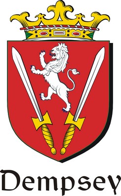 Thumbnail Dempsey Family Crest / Irish Coat of Arms Image Download