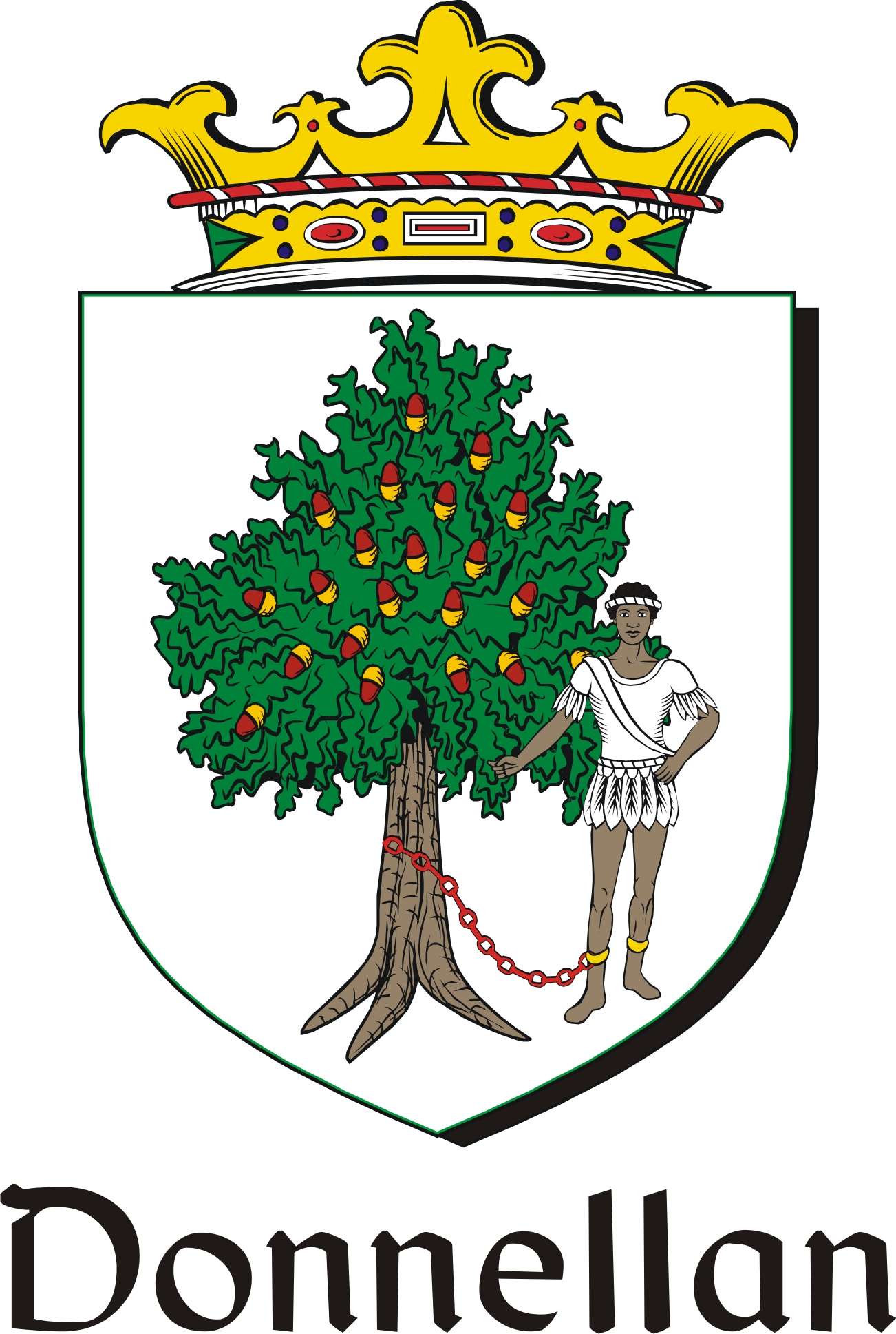 Thumbnail Donnellan Family Crest / Irish Coat of Arms Image Download