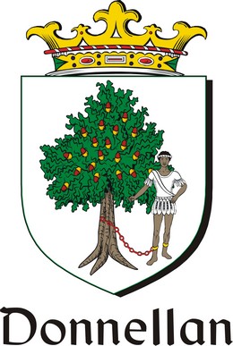 Thumbnail Donnellan Family Crest / Irish Coat of Arms Image Download