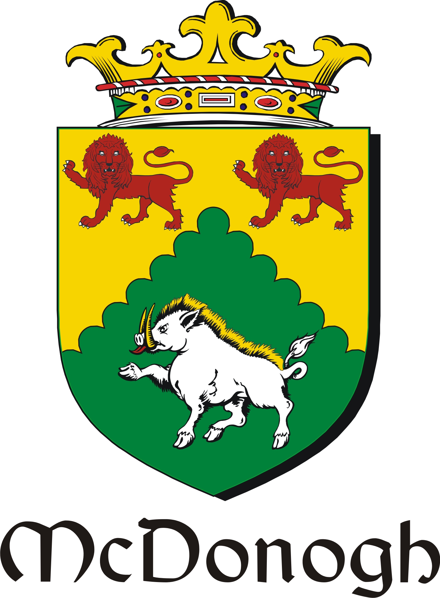 Thumbnail Donogh-Mc Family Crest / Irish Coat of Arms Image Download