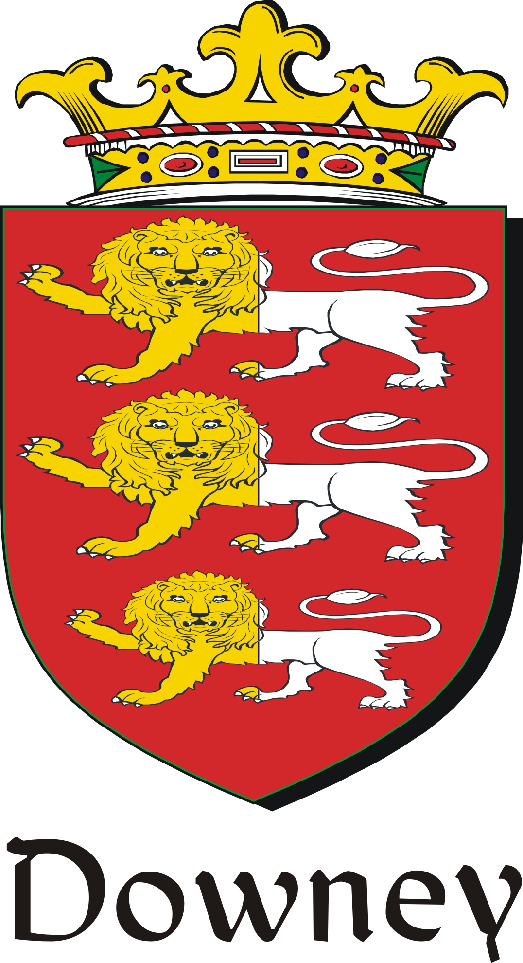 Thumbnail Downey Family Crest / Irish Coat of Arms Image Download Thumbnail Downey Family Crest / Irish Coat of Arms Image Download