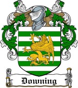Thumbnail Downing Family Crest / Irish Coat of Arms Image Download
