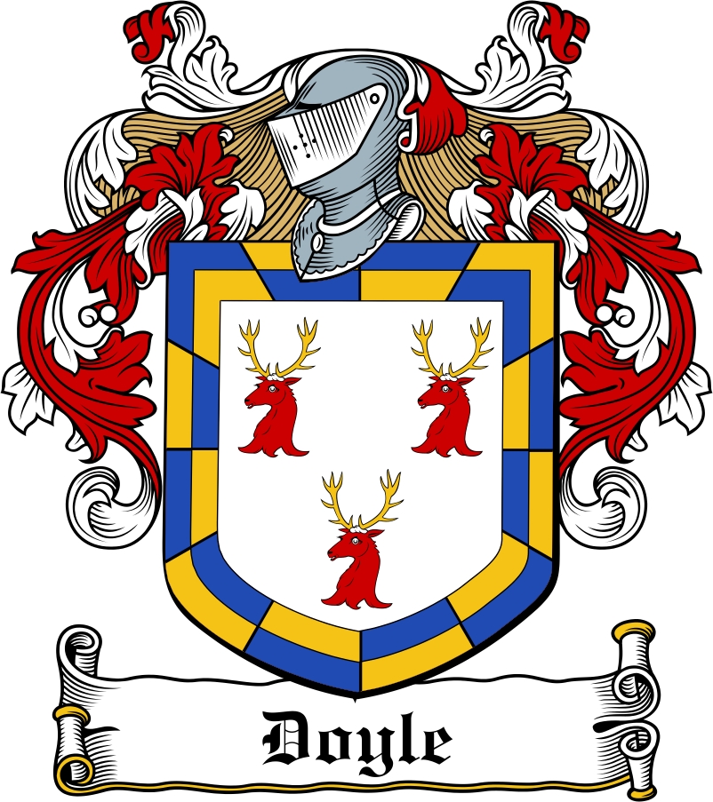 Thumbnail Doyle Family Crest / Irish Coat of Arms Image Download Thumbnail Doyle Family Crest / Irish Coat of Arms Image Download