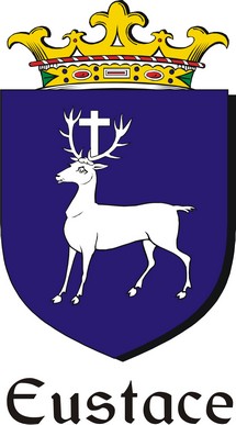 Thumbnail Eustace Family Crest / Irish Coat of Arms Image Download