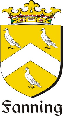 Thumbnail Fanning Family Crest / Irish Coat of Arms Image Download