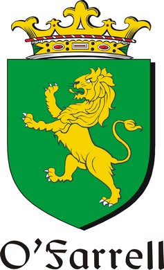 Thumbnail Farrell-O Family Crest / Irish Coat of Arms Image Download