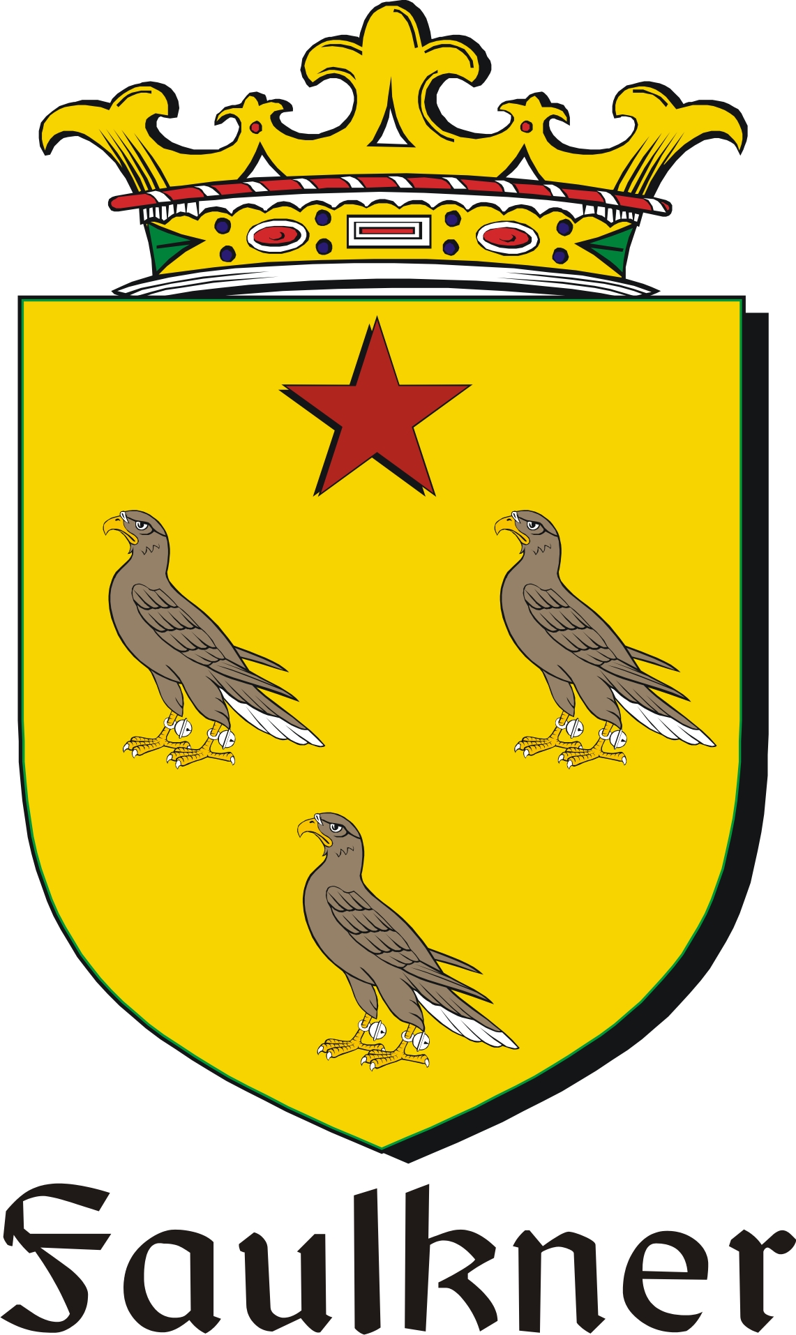 Thumbnail Faulkner Family Crest / Irish Coat of Arms Image Download Thumbnail Faulkner Family Crest / Irish Coat of Arms Image Download