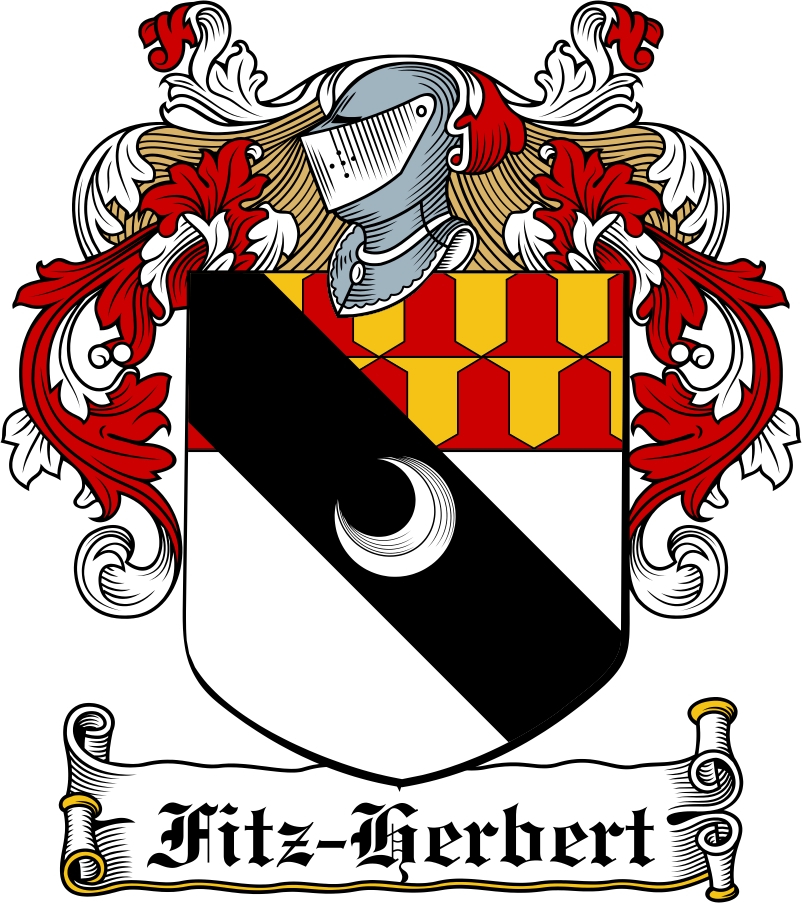 Thumbnail Fitz-Herbert Family Crest / Irish Coat of Arms Image Download
