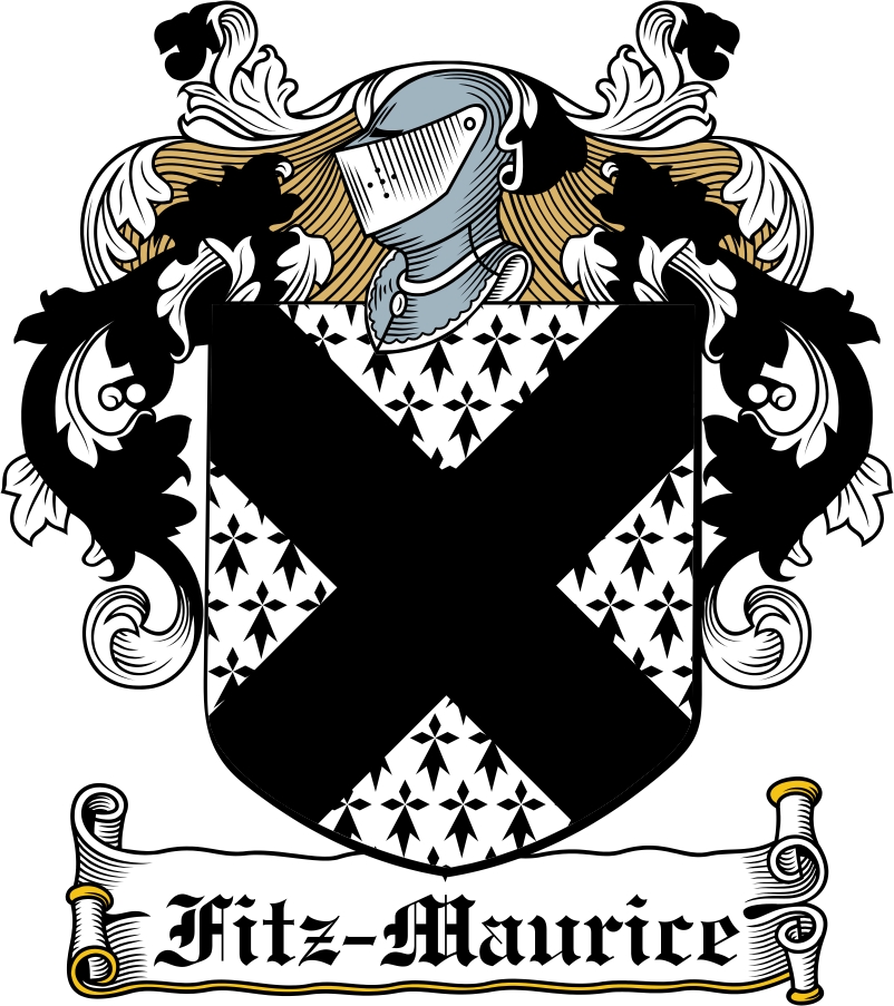 Thumbnail Fitz-Maurice Family Crest / Irish Coat of Arms Image Download