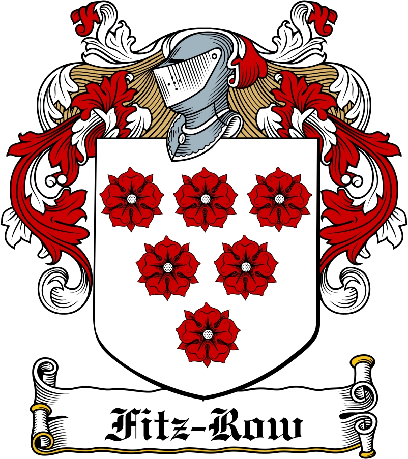 Thumbnail Fitz-Row Family Crest / Irish Coat of Arms Image Download